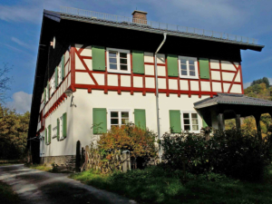 Fassaden- und Fachwerksanierung Forsthaus Grohloch